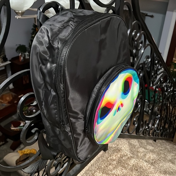 DISNEY XL JACK SKELETON BACKPACK THE NIGHTMARE BEFORE CHRISTMAS - Picture 4 of 5